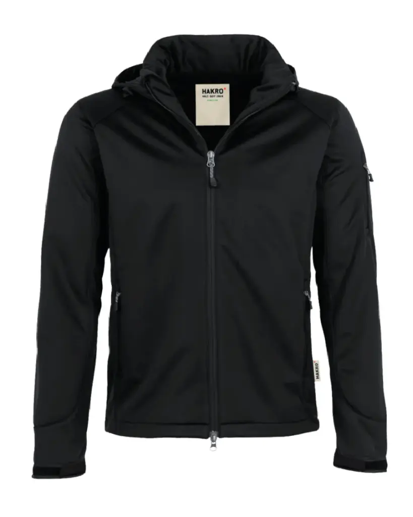 Paulas Alb Herren/Unisex Softshelljacke 848 Softshelljacke schwarz