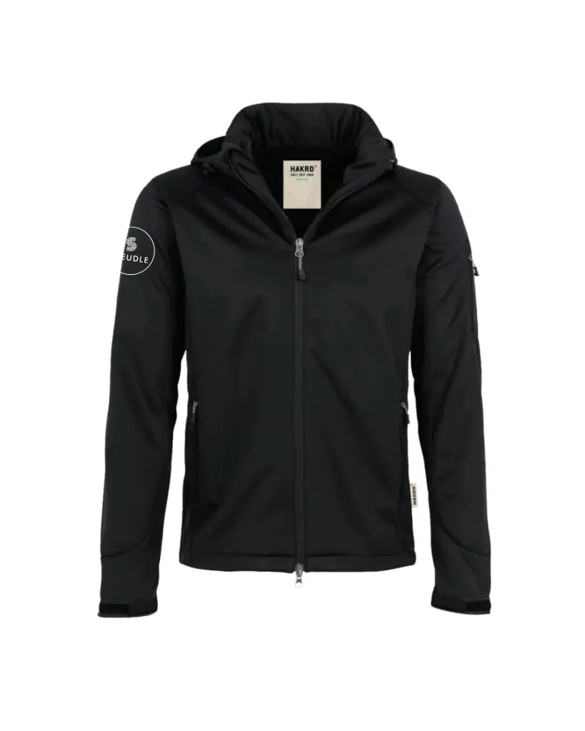 Paulas Alb Herren/Unisex Softshelljacke 848 Softshelljacke schwarz
