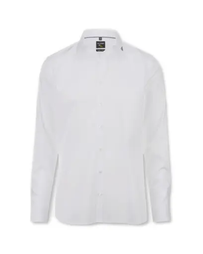 Paulas Alb Herren Hemd 0466 No. 6 Super Slim Fit Uni Urban Kent Langarm